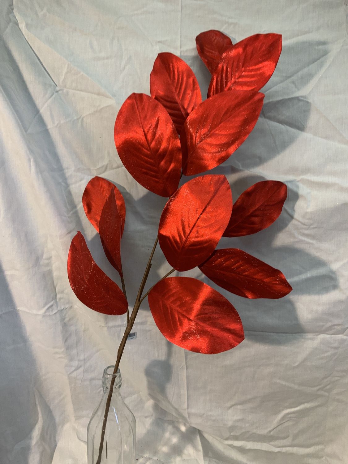 STEM, MAGNOLIA LEAF 39"RED