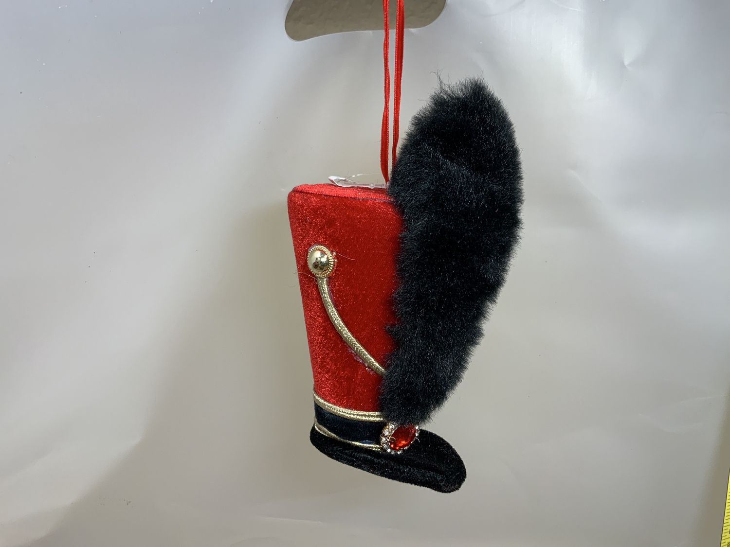 Ornament, Velvet Solider Hat