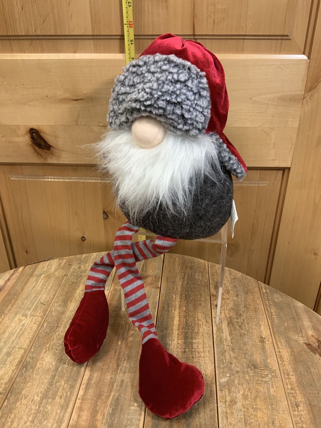 Gnome, Dangle Leg Santa 21" lg
