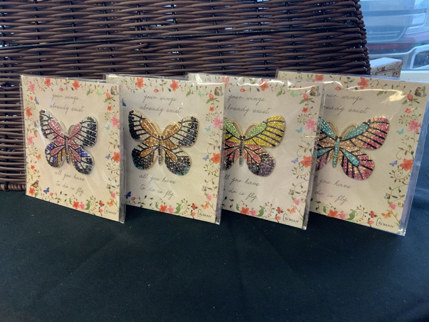 Butterfly, mini stand multi jewel
