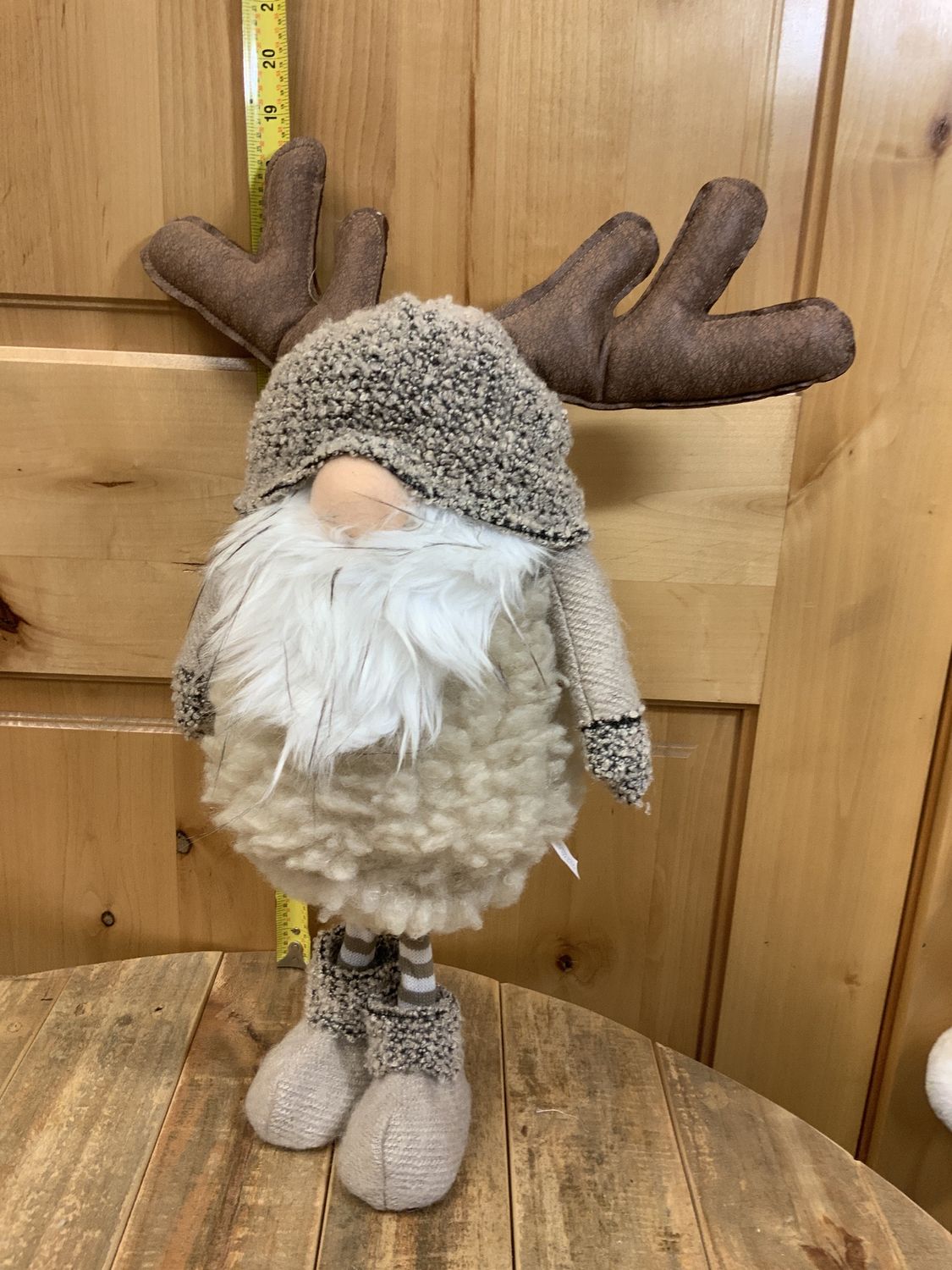 Gnome, Moose Antler Beige stnd beige