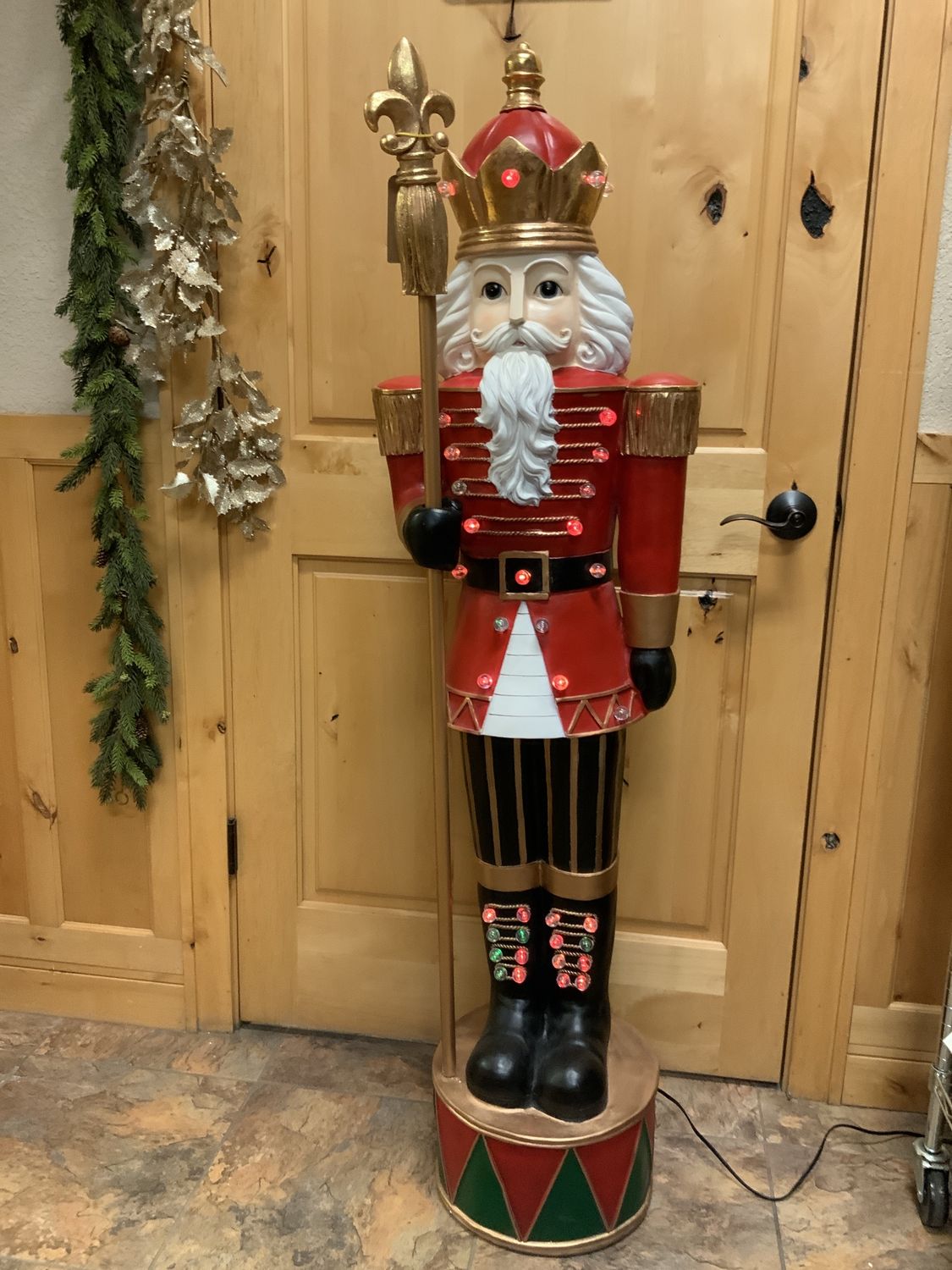 Nutcracker, LED Multi Resin 58" 42 lts