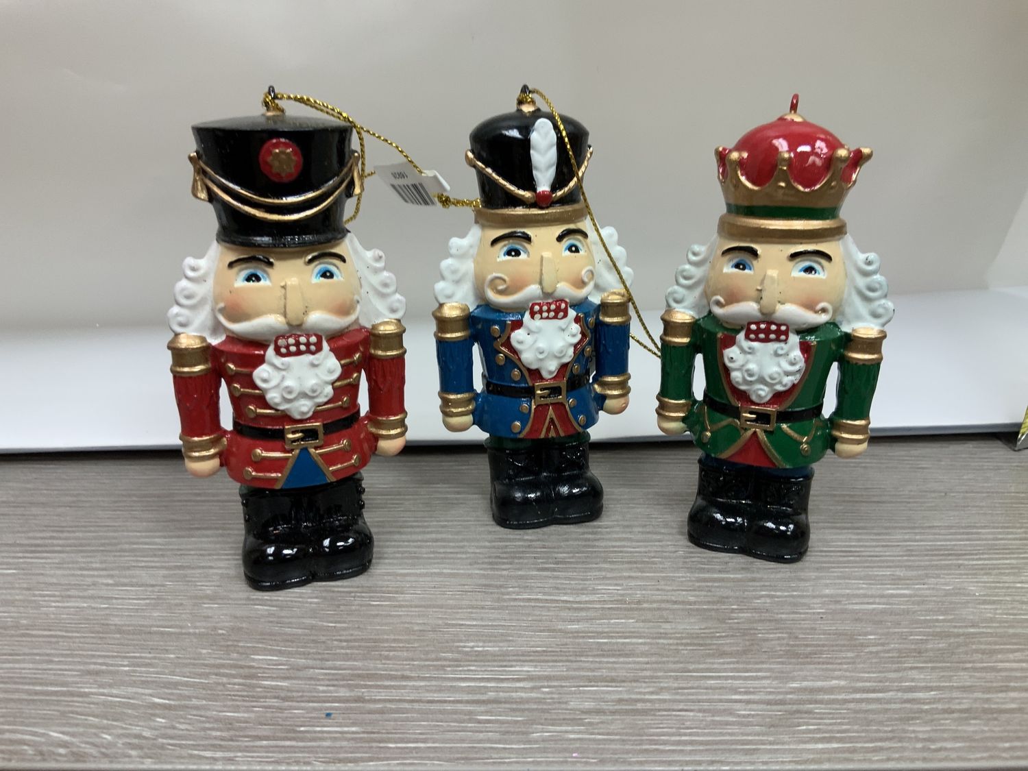 Ornament, Nutcracker asst colors
