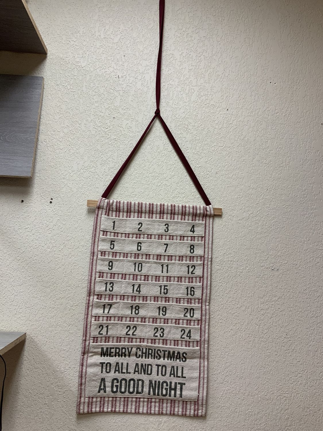 Wall Advent, A Good Night