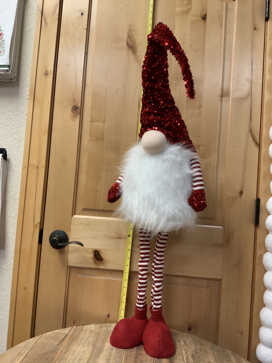 Gnome, Red Sequin Hat/Gloves expandable