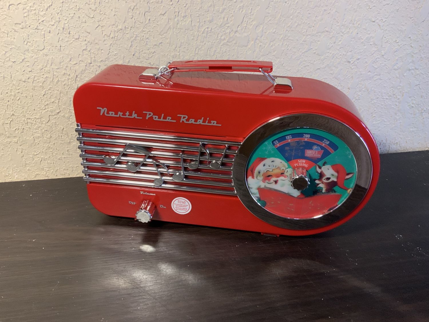 Music Box, North Pole Radio Red
