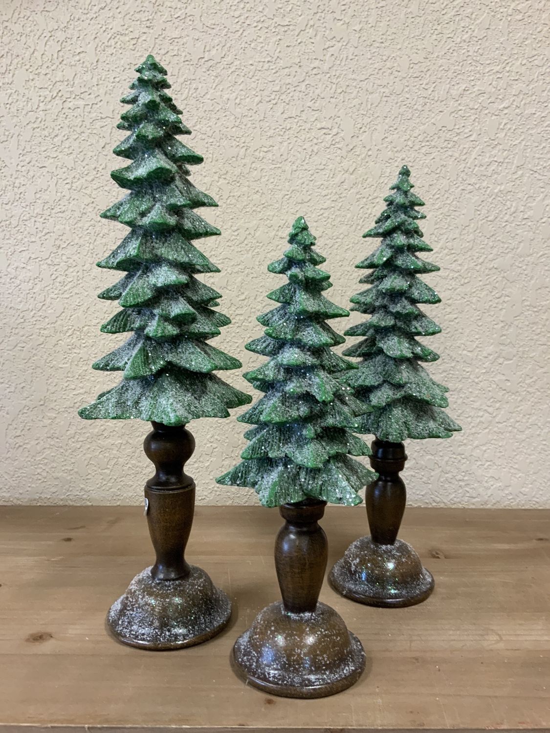 Tree, On Pedestal Set/3 Frostd
