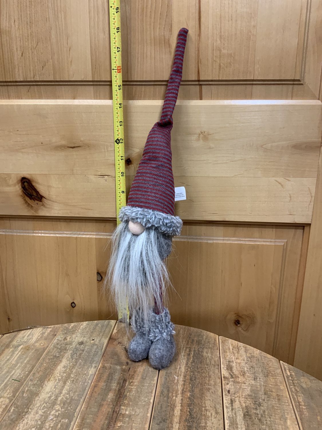 Gnome, Santa Plush 19" standing