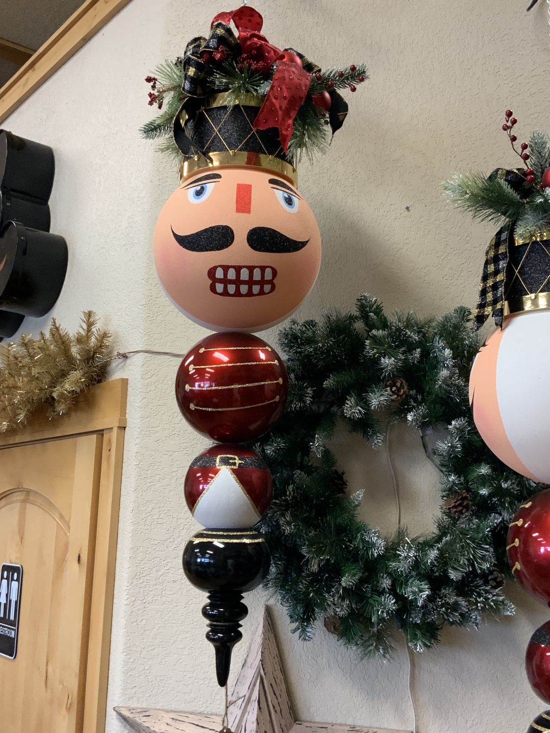 Finial, Toy Soldier Nutcracker 40"