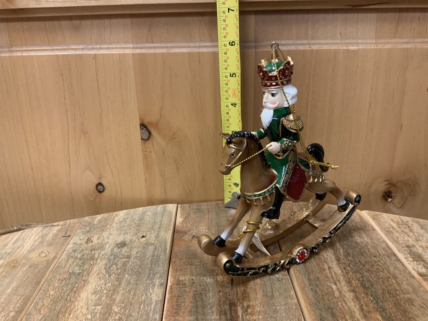 Ornament, Nutcracker rockinghorse