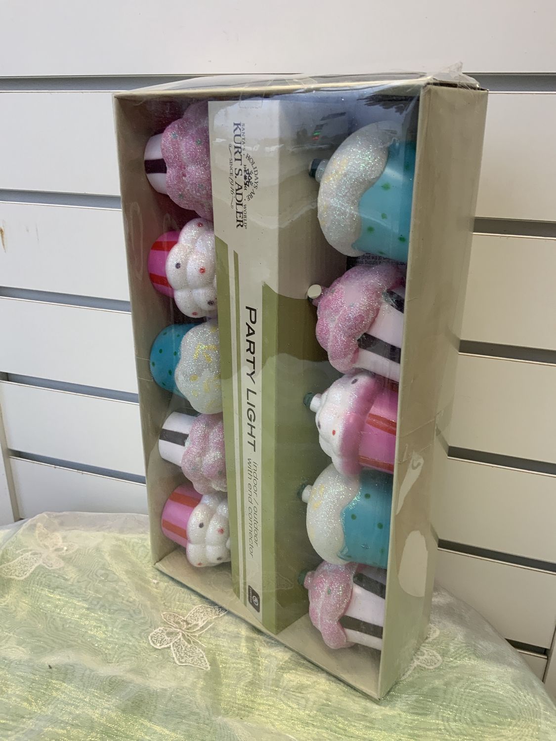 Novelty Light Set, Cupcakes 10 Lts