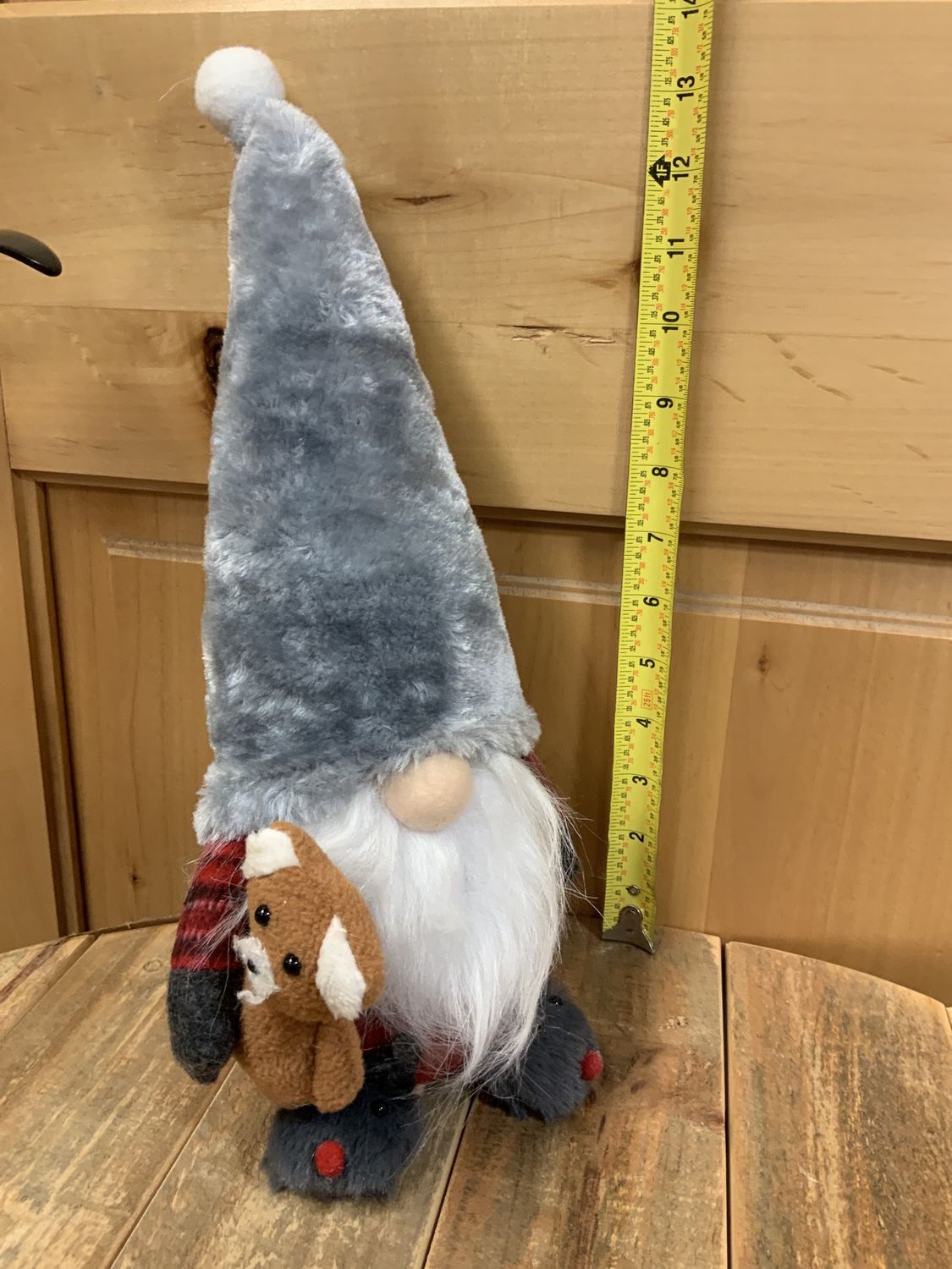 Gnome w/Teddy Bear &amp; Moose Slip BearMoosSlip