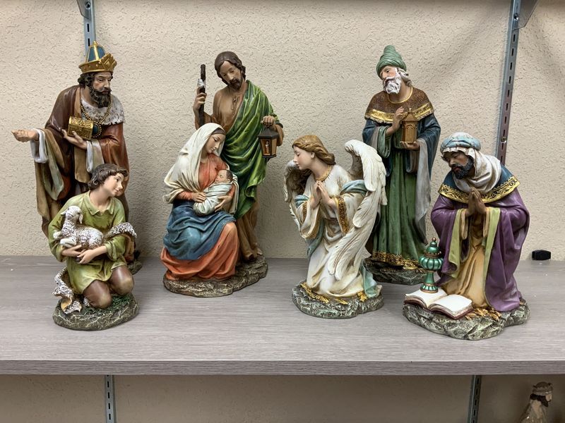 NATIVITY, 16&quot;H 6PC SET 16&quot;H 6pc.