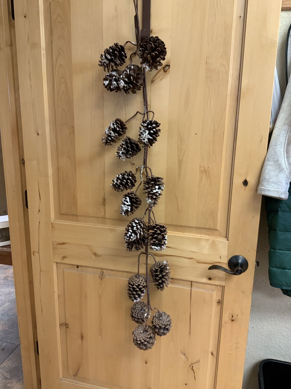 Garland, Pinecone 4'
