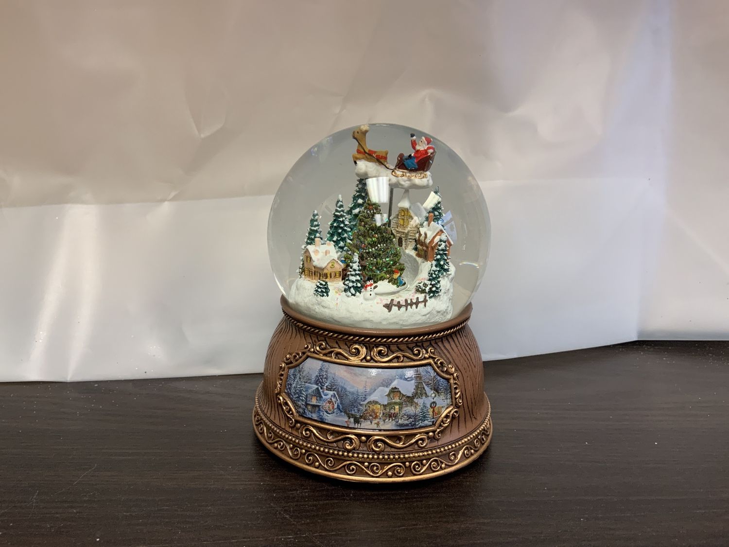Snow Globe, Santa/Town Rota tree