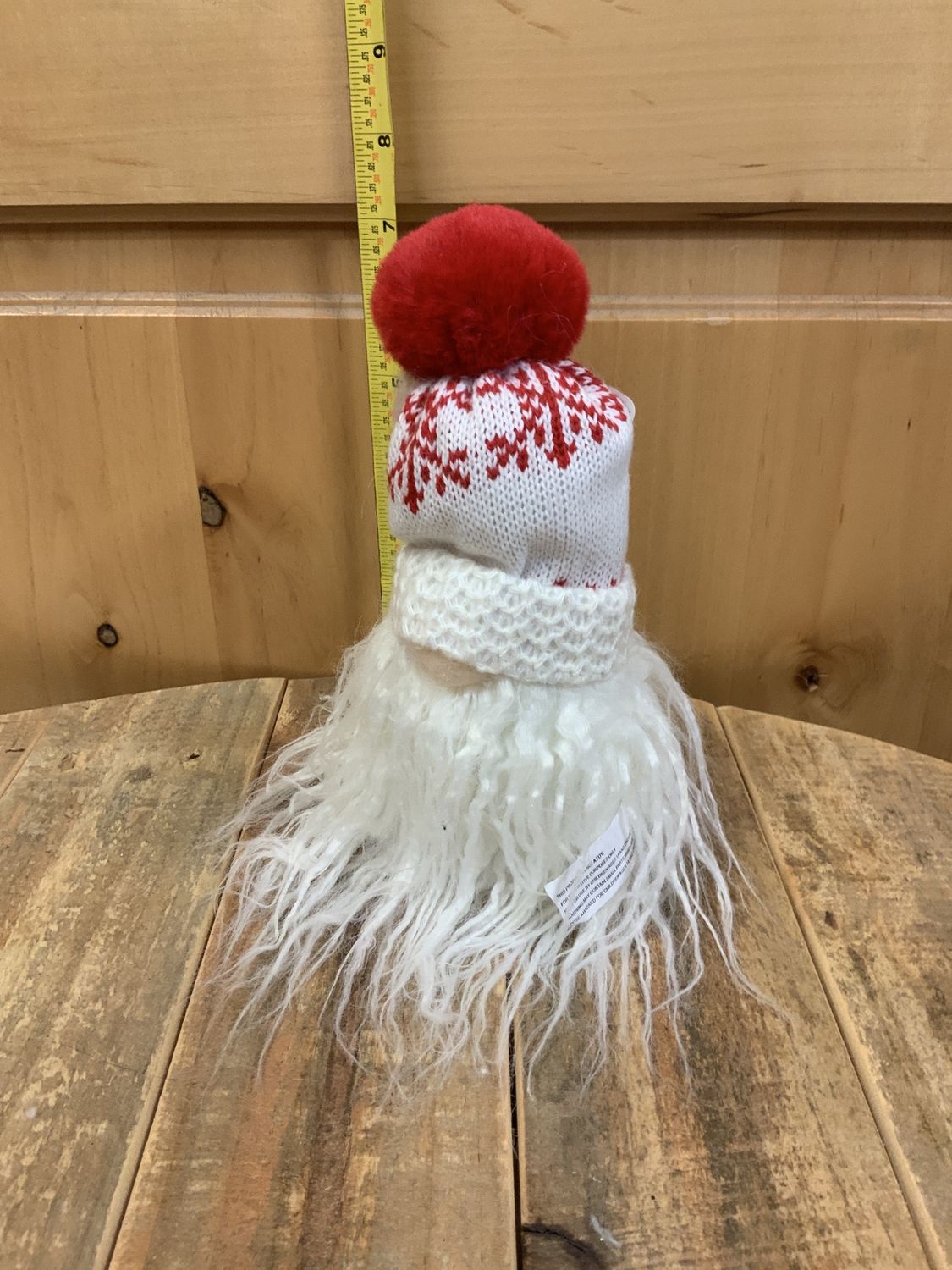 Gnome, Snowflake Beanie 8" R/W