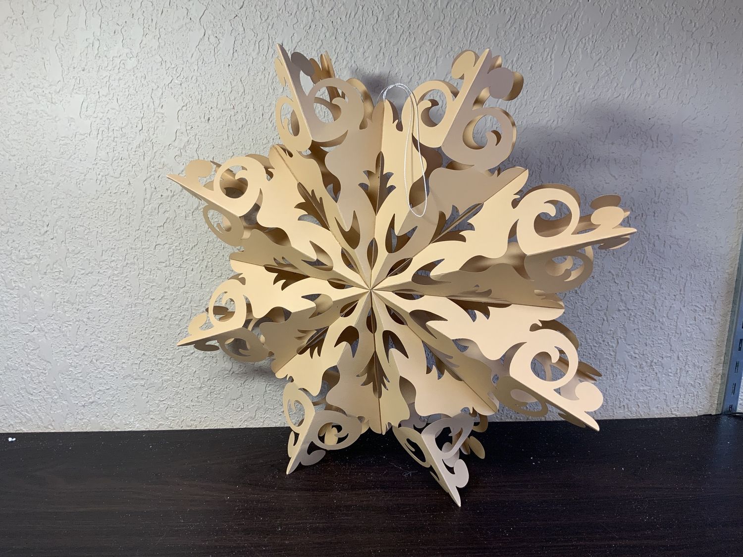 Ornament, Paper Cutout Snowflake