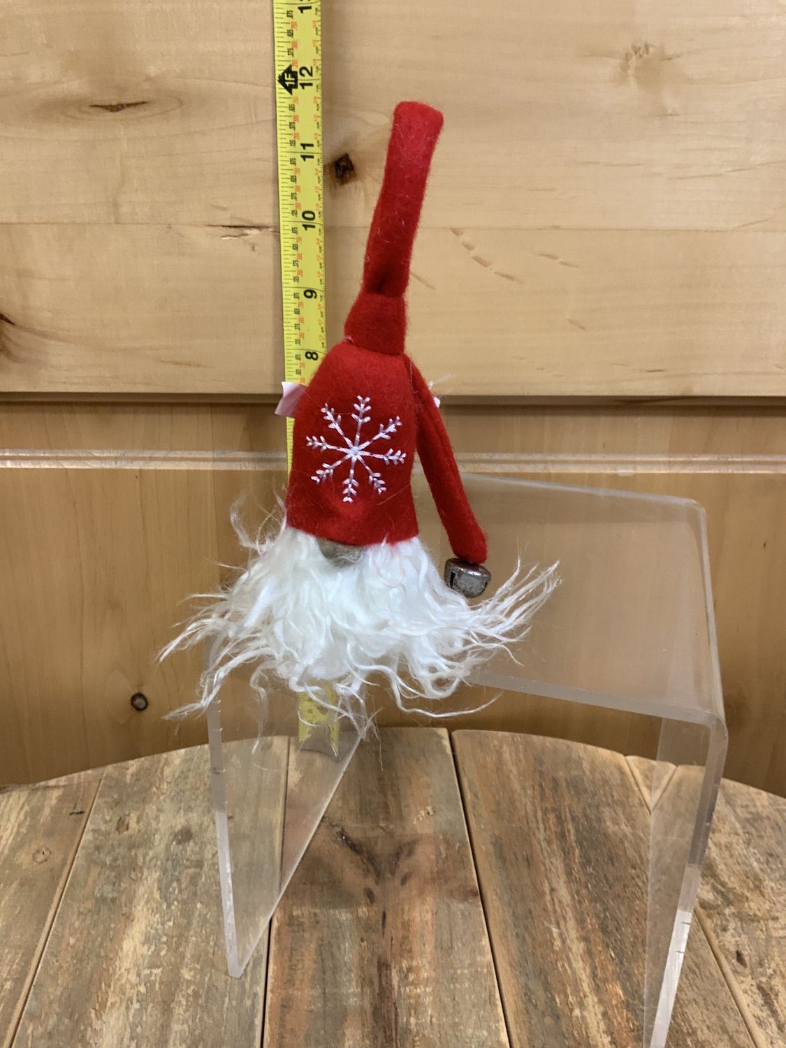 Gnome, Flip Flop Hat red w/bell