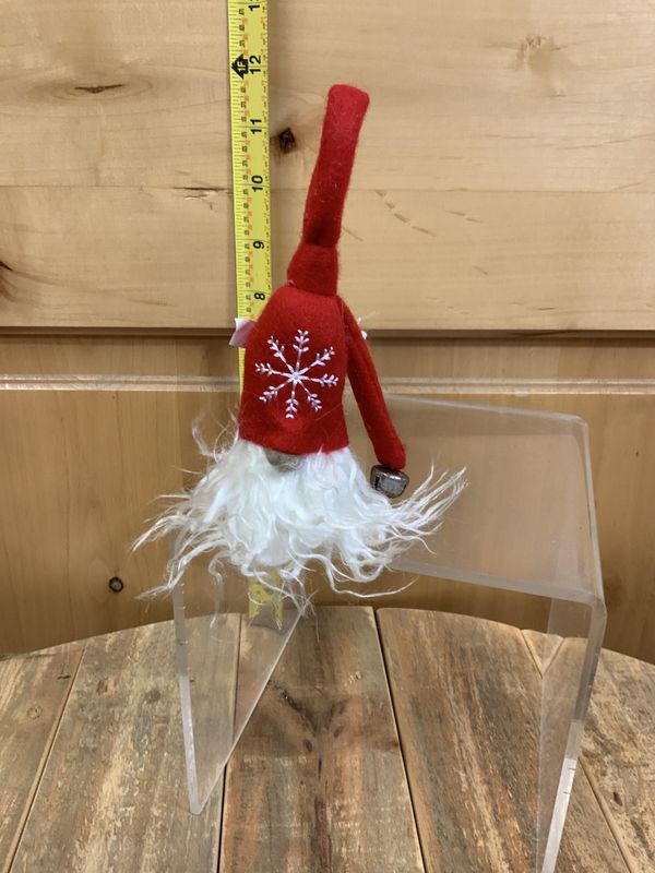 Gnome, Flip Flop Hat red w/bell