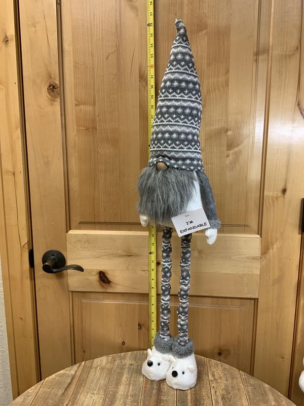 Gnome, Polar Bear Slippers expandable
