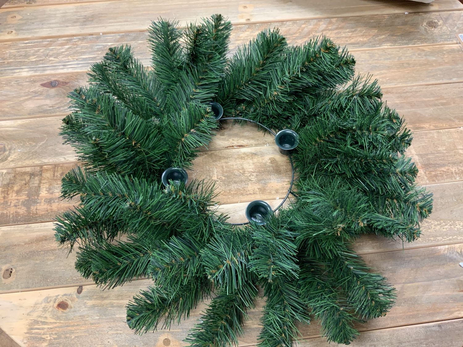 Advent Wreath, Douglas Fir 15"
