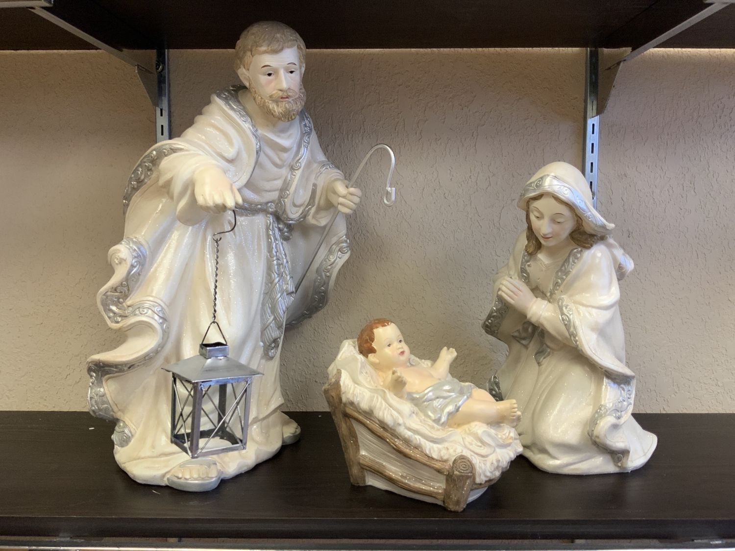 Holy Family, Frosted Set/3 20"