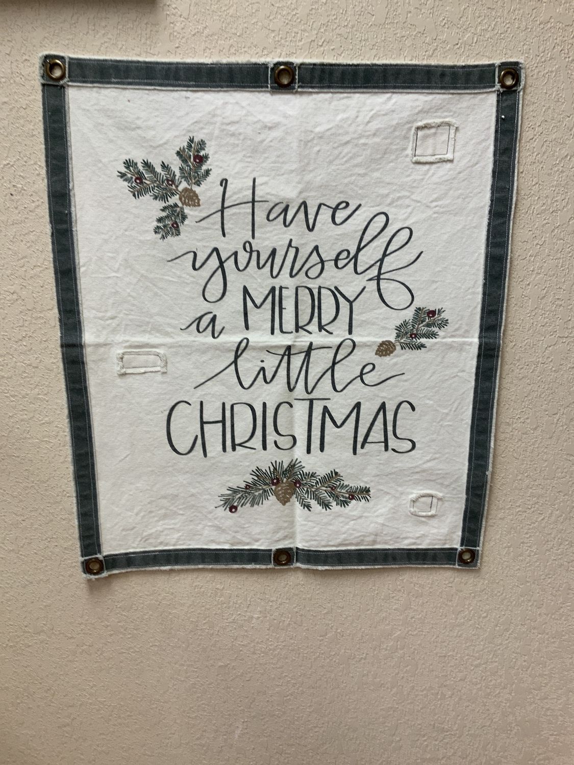 Wall Banner, Have Yourself A canvas