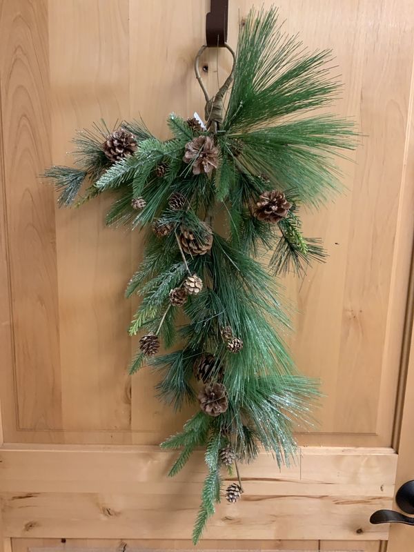 Swag, Iced Woodland 30&quot; Natural