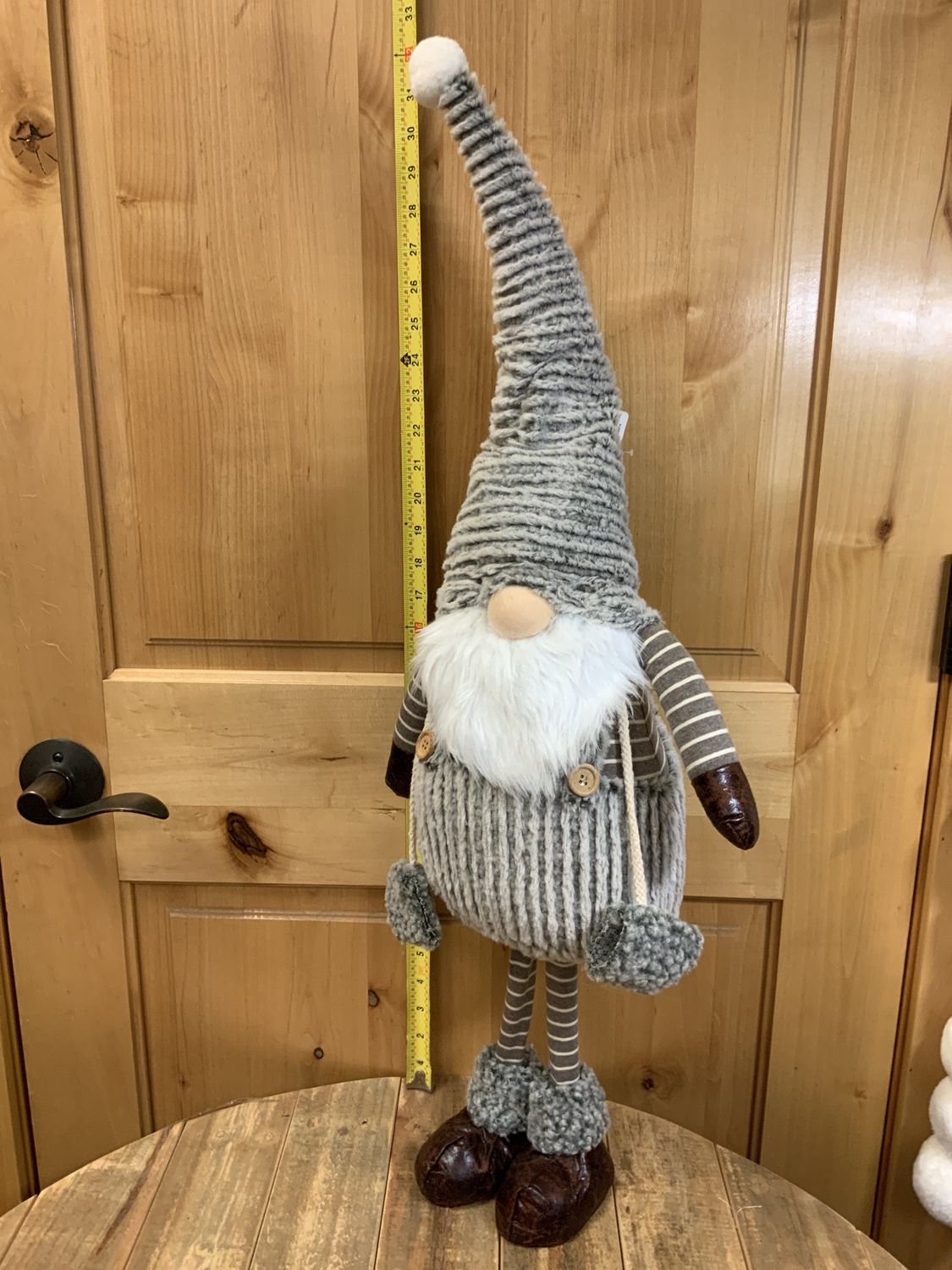 Gnome, Grey w/Hanging Mittens GreyCorduroy