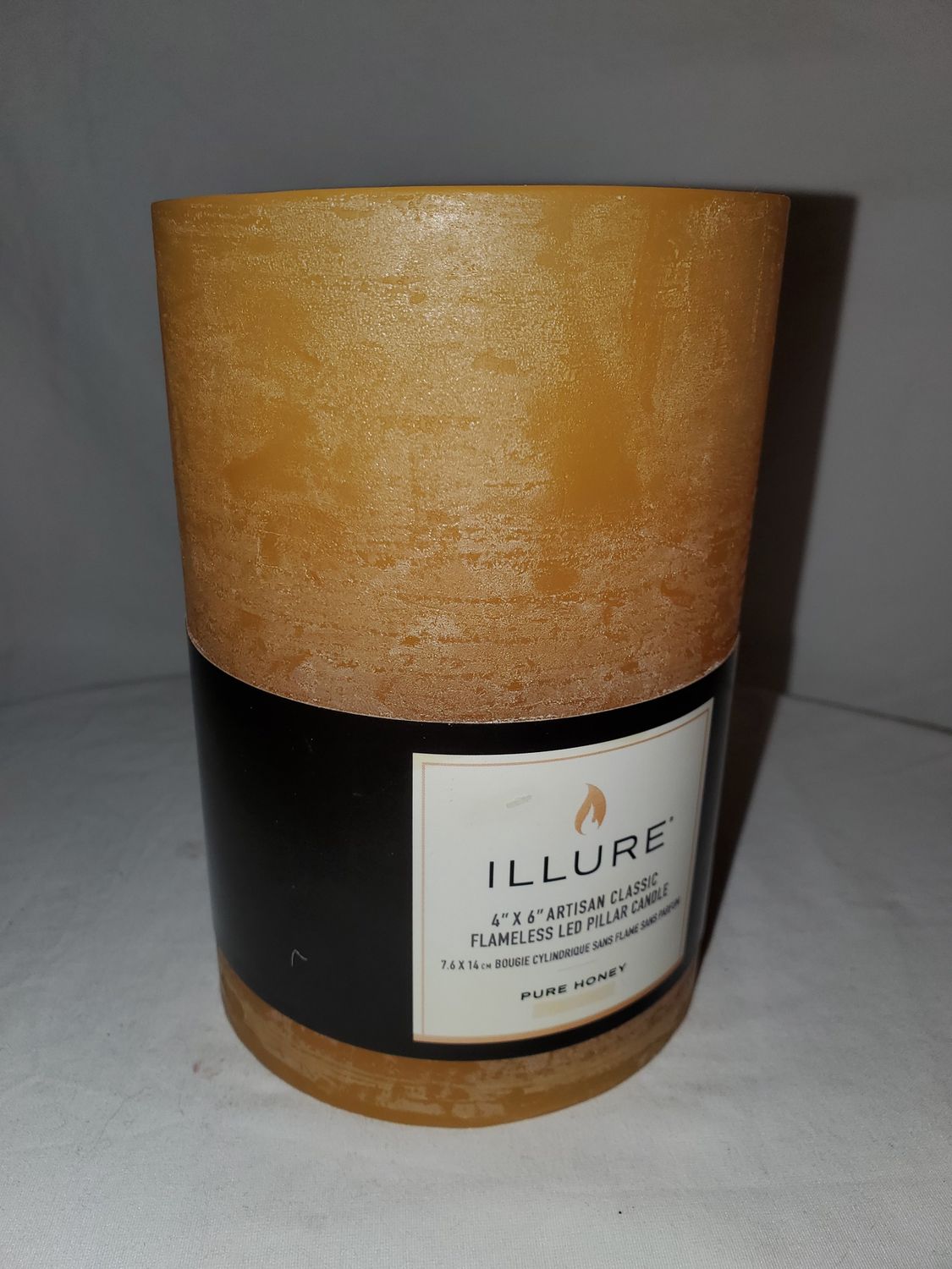 Candle, Illure 4x6 honey
