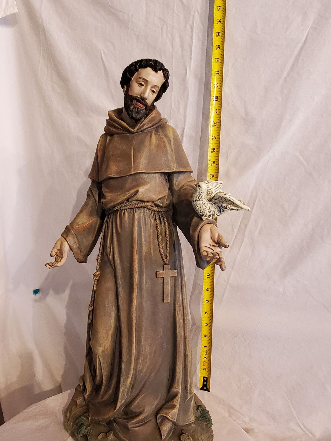 Figurine, St. Francis Garden 25.2"H