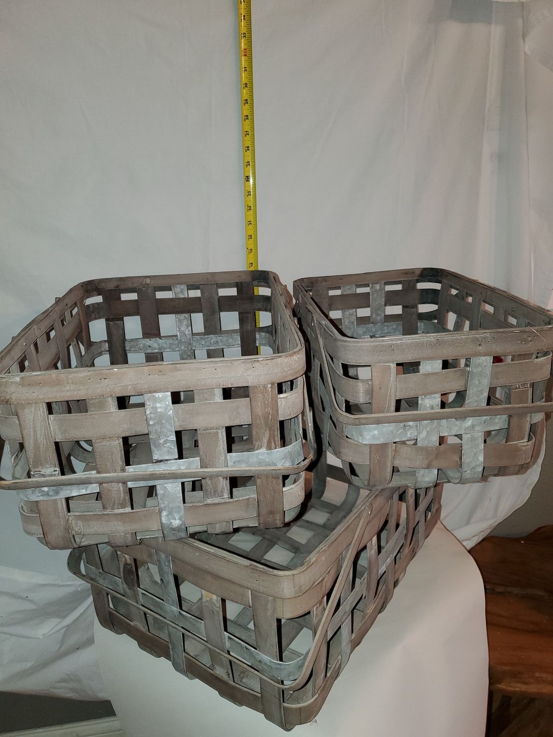 Basket, Rect. Farmhouse 3 asst