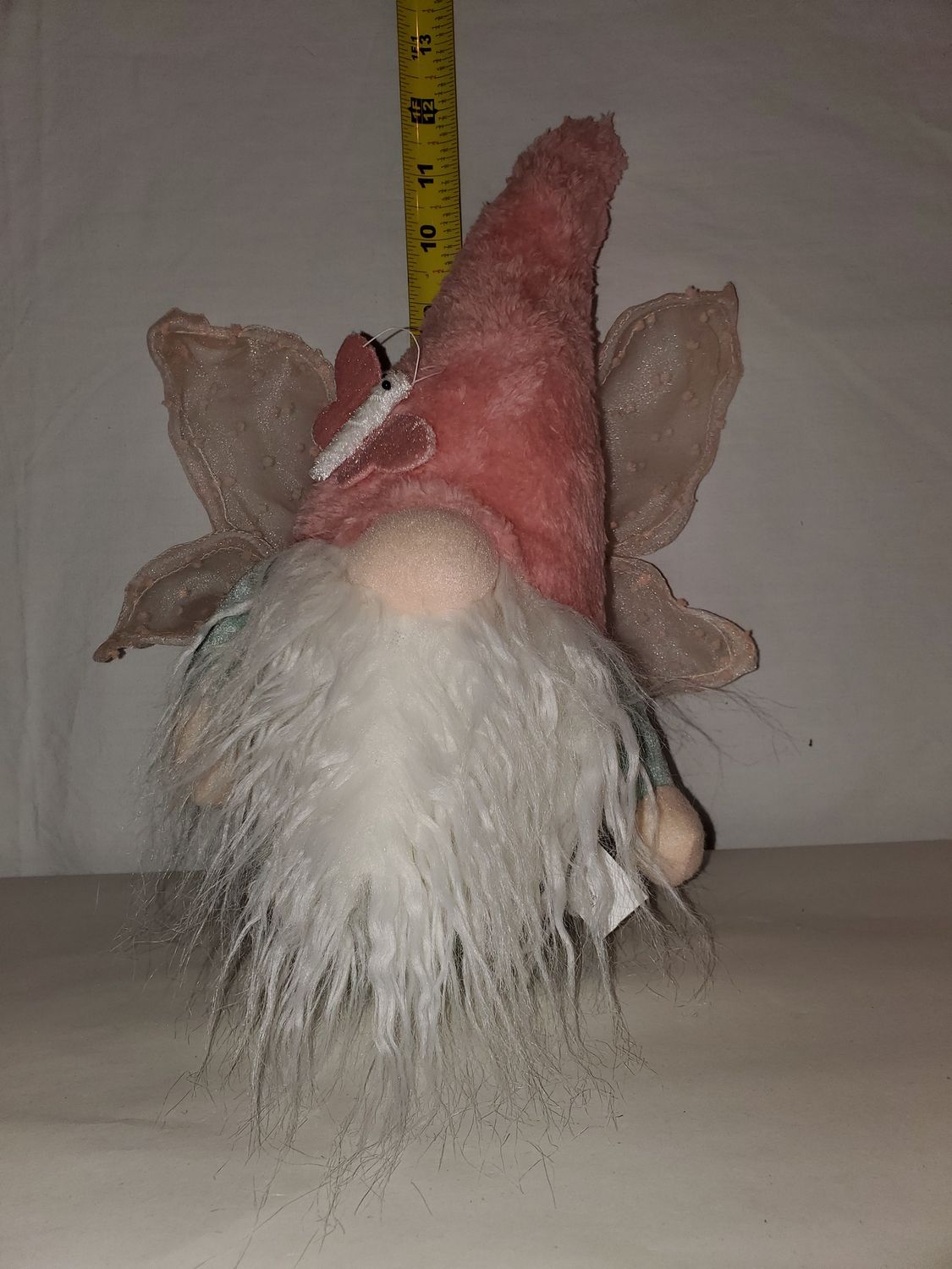 Gnome, Pink Butterfly Wings