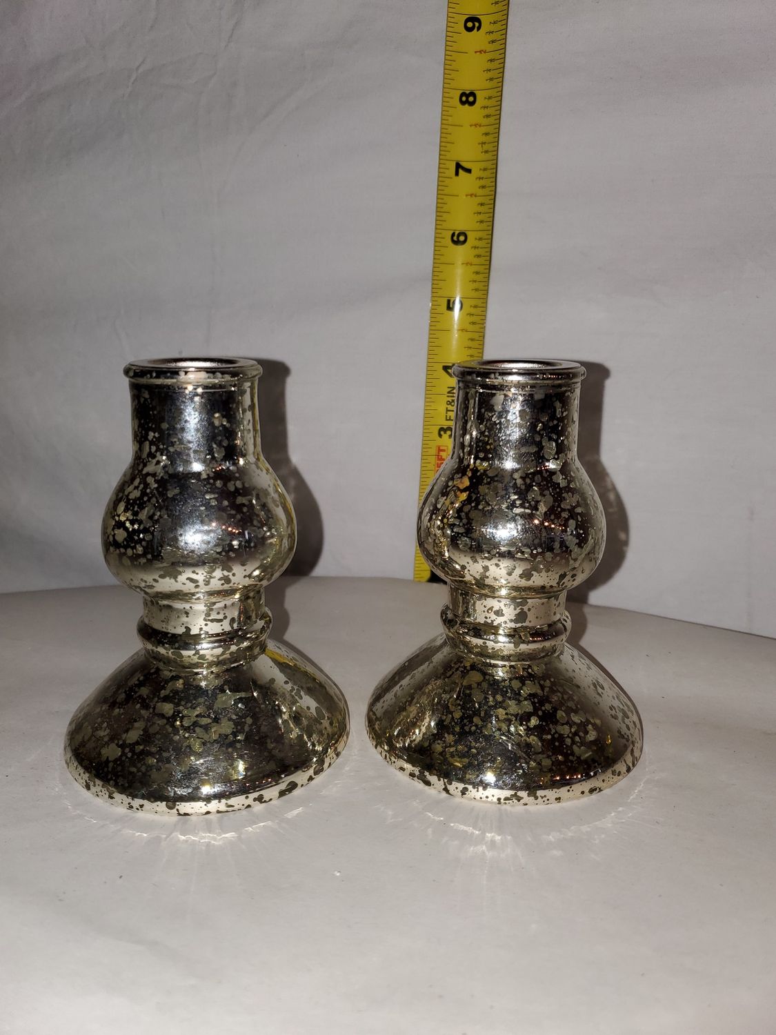 Taper Holder, Champagne Pair