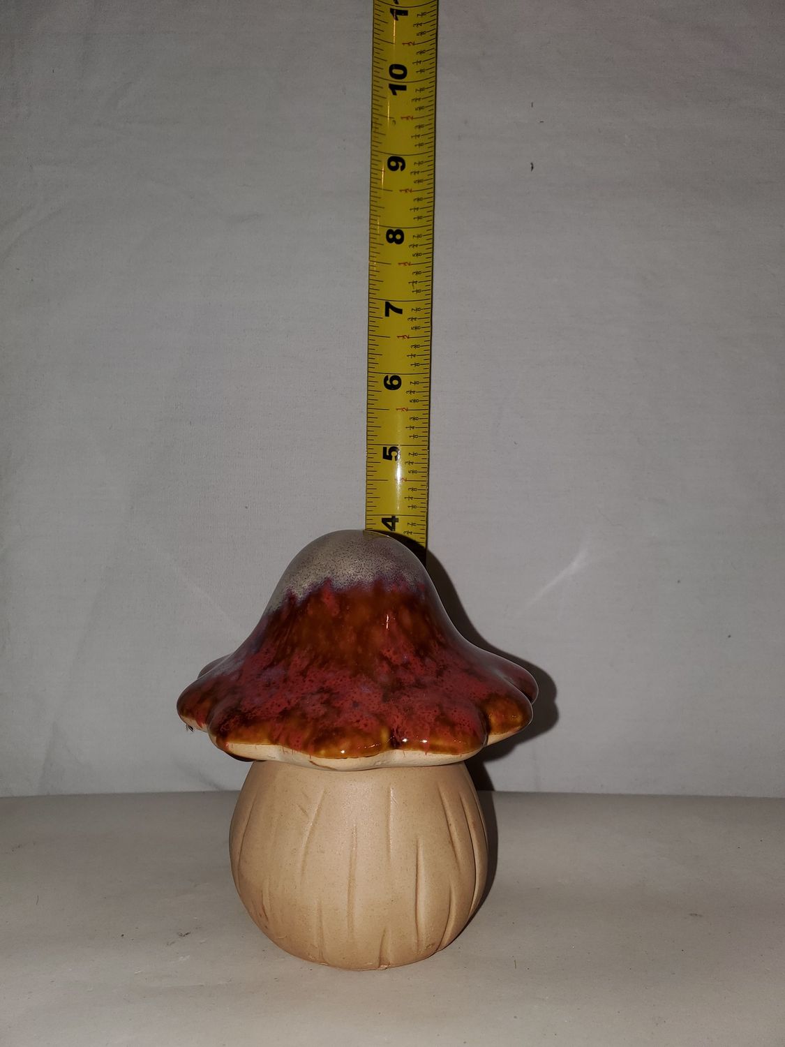 Figurine, Clay Mushroom