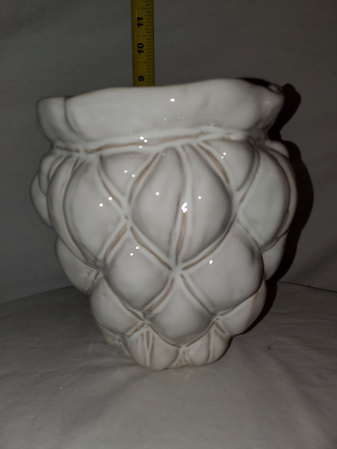 Pot, Nordic White lg ceramic