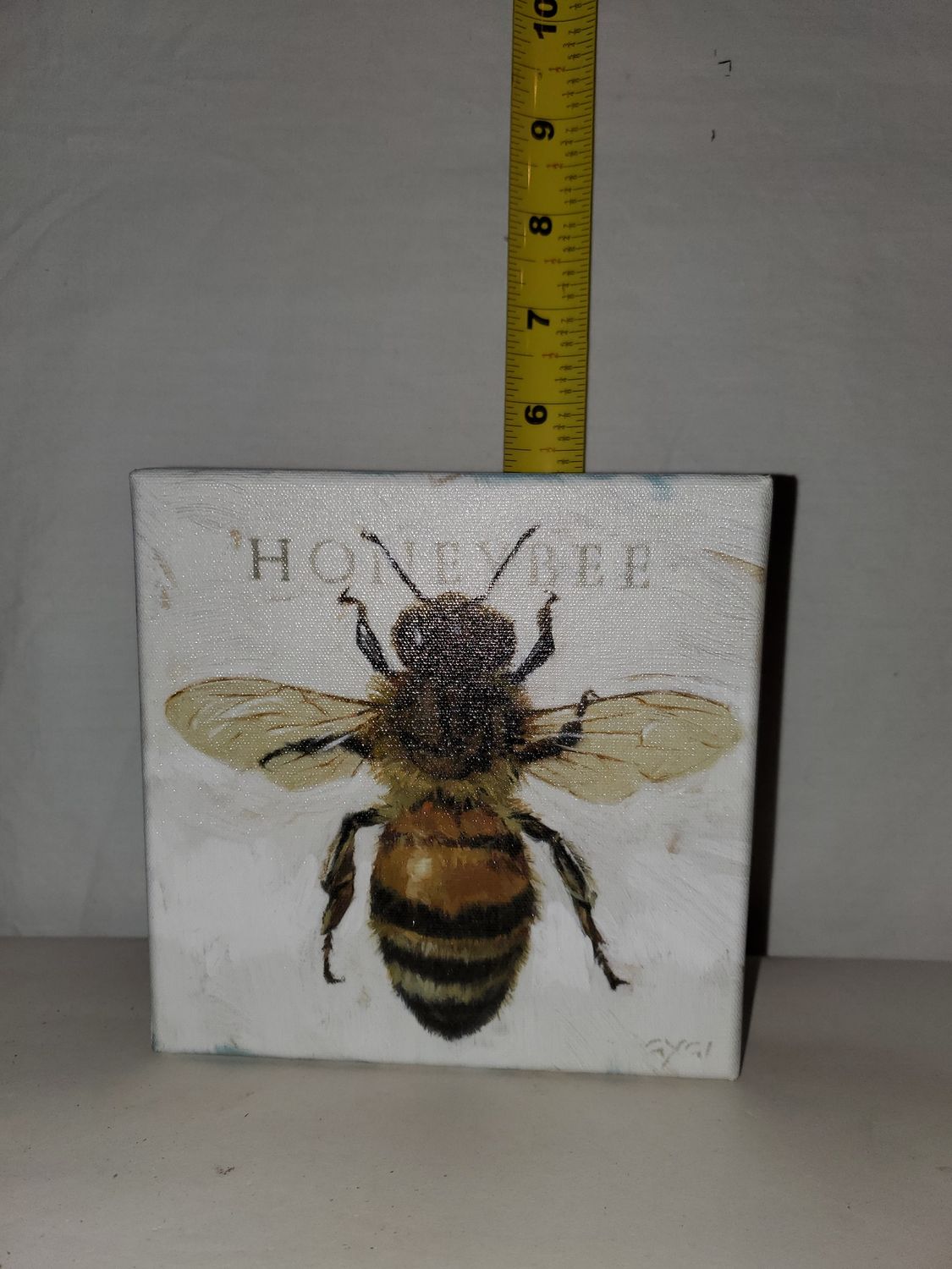 Box Sign, Honeybee 5" Giclee