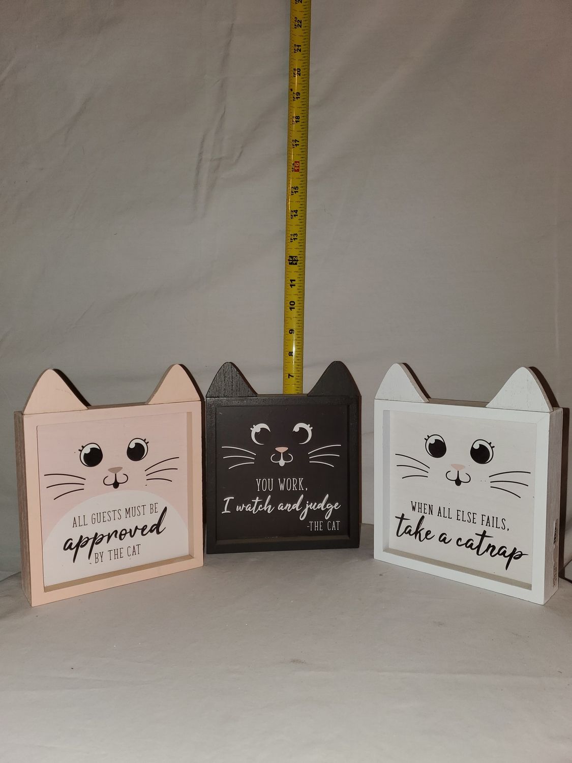 Box Sign, Cat Ass't 4 ass't