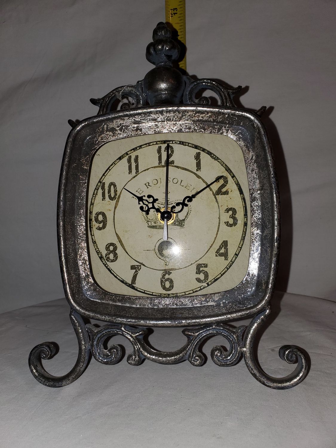 Clock, Galvanized metal
