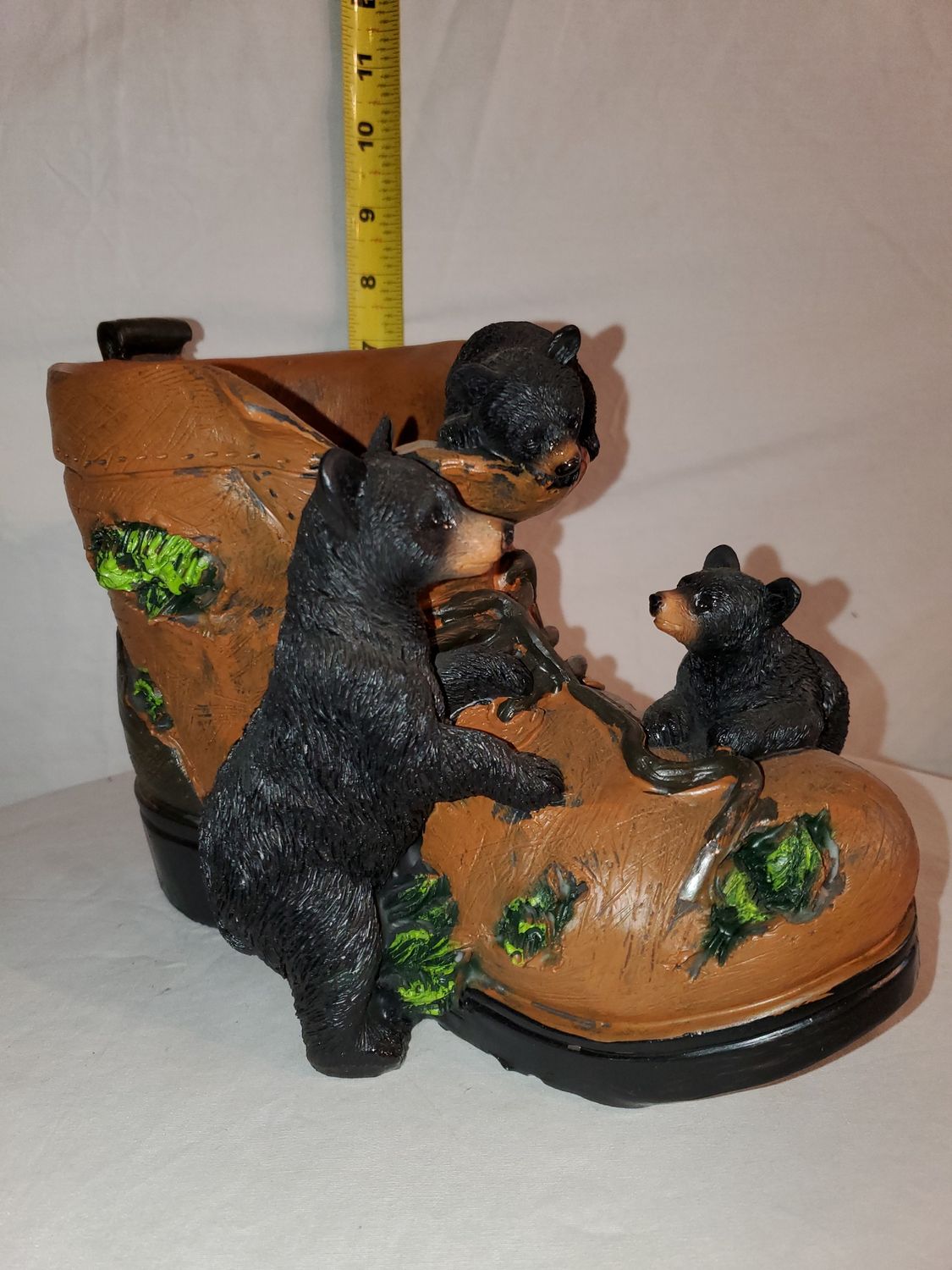 Planter, Boot n Bears 10"