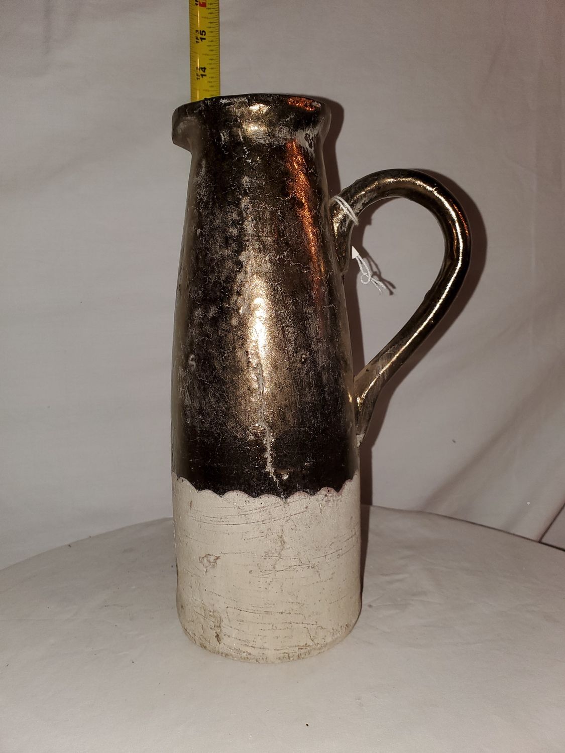 Pitcher, Bronze Natural 11"