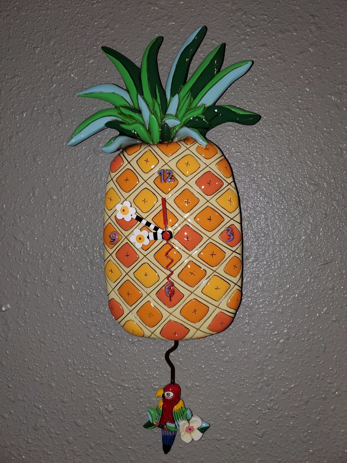 Clock, Island Time wall