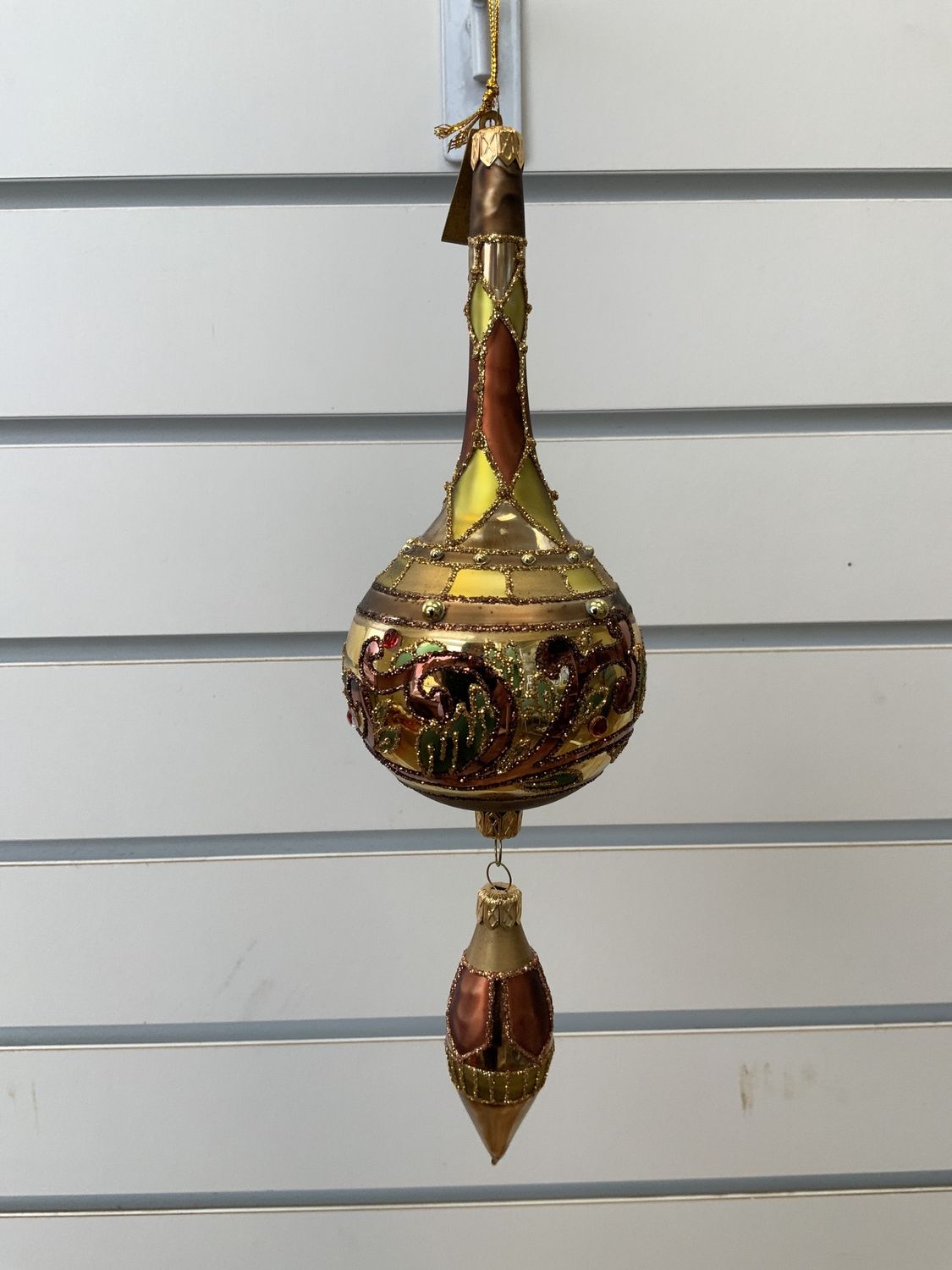 Ornament, Tapestry Dangle 3 asst.