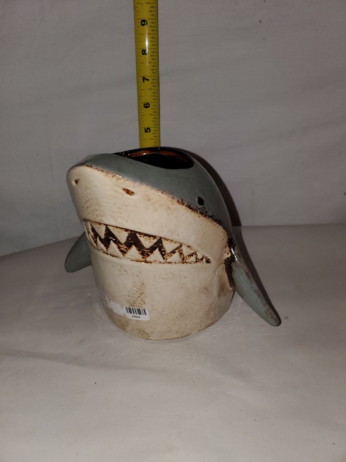 Planter, Shark grey ceramic