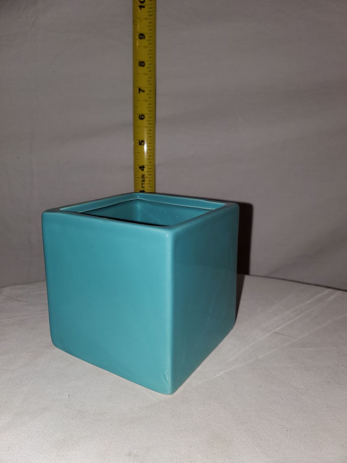 Container, Cube 3" turq
