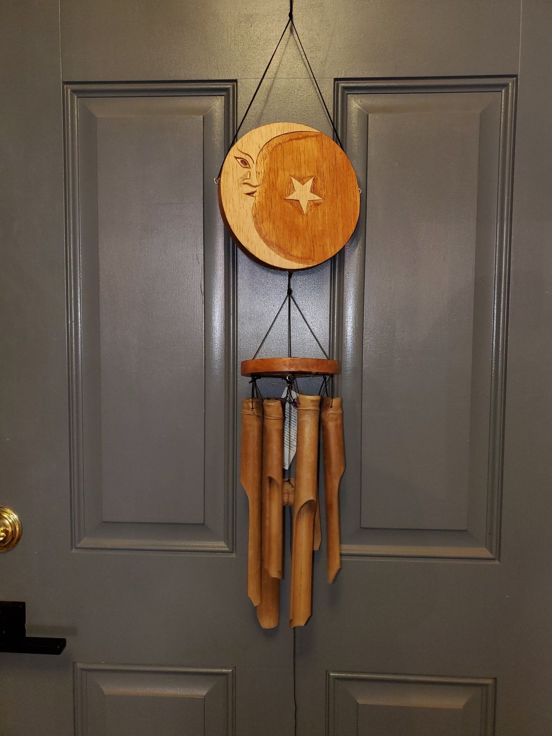 Wind Chime, Sun &amp; Moon Bamboo