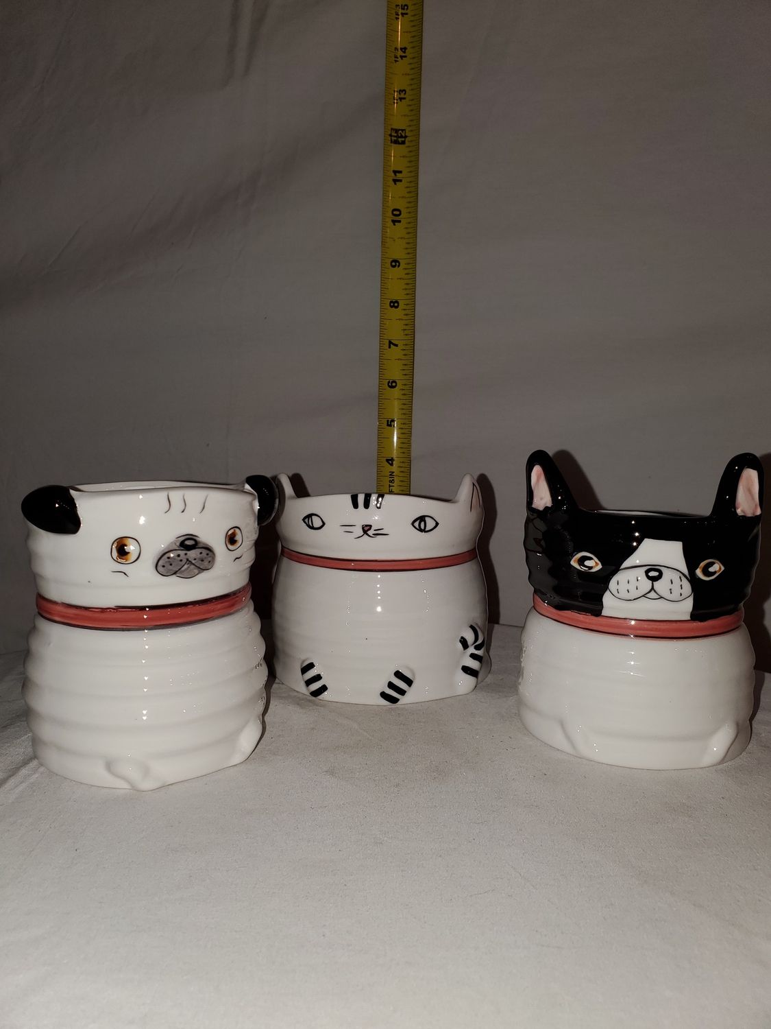 Planter, Happy Pup/Kitty 4 ass't