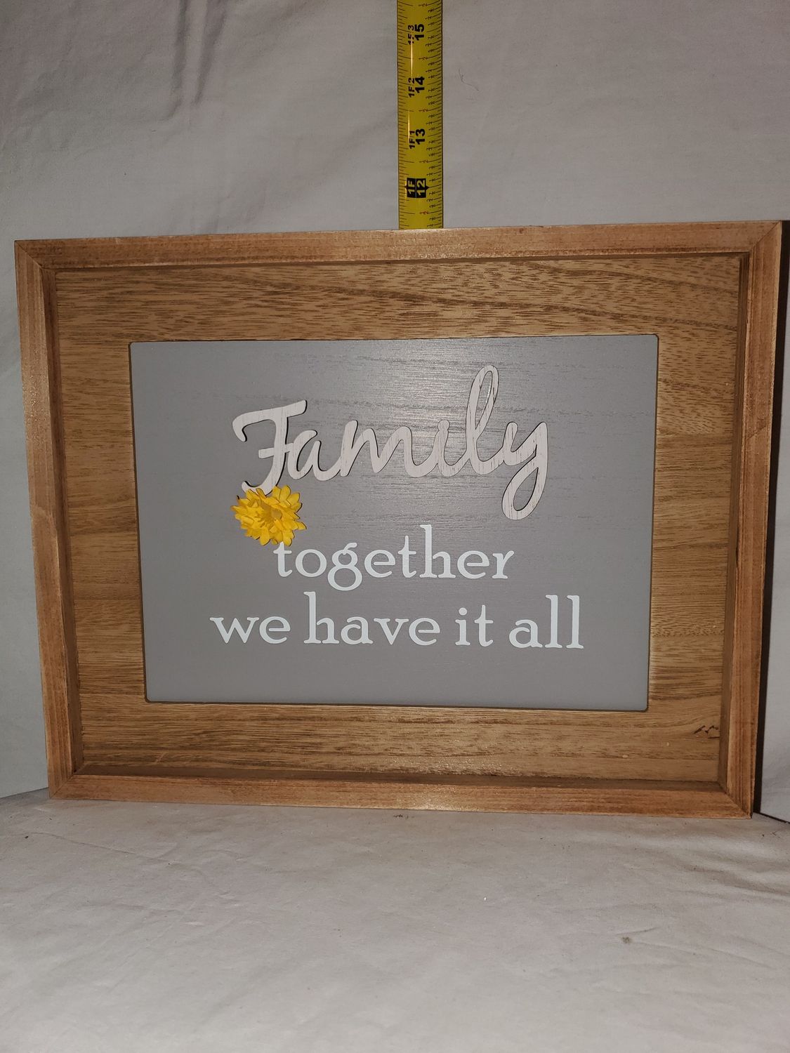 Box Sign, Raised Word 4 ass't