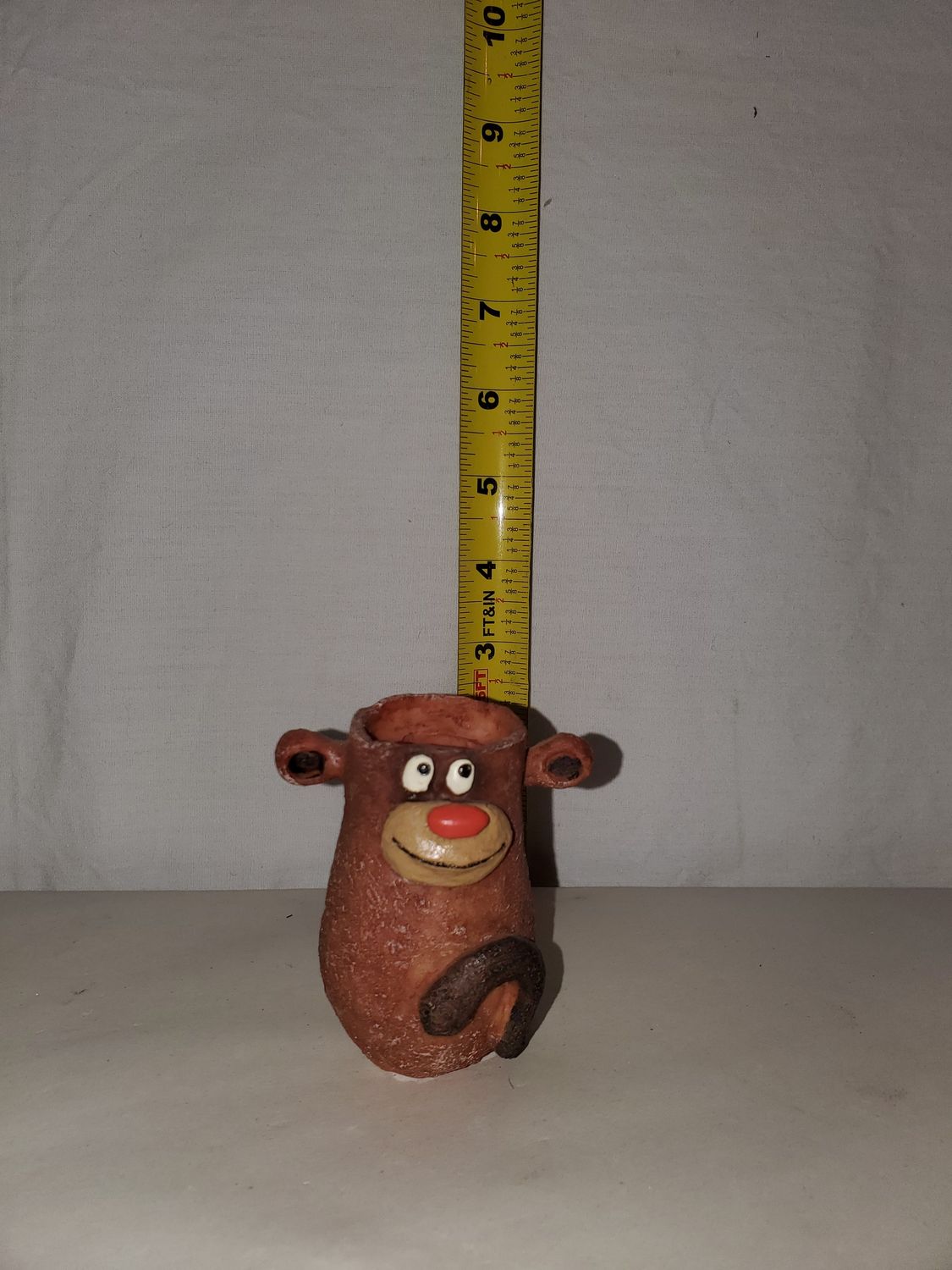Planter, Baby Monkey Mini Peeper
