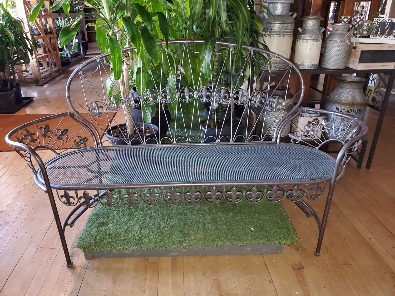 Bench, Curved Back Paris 1968